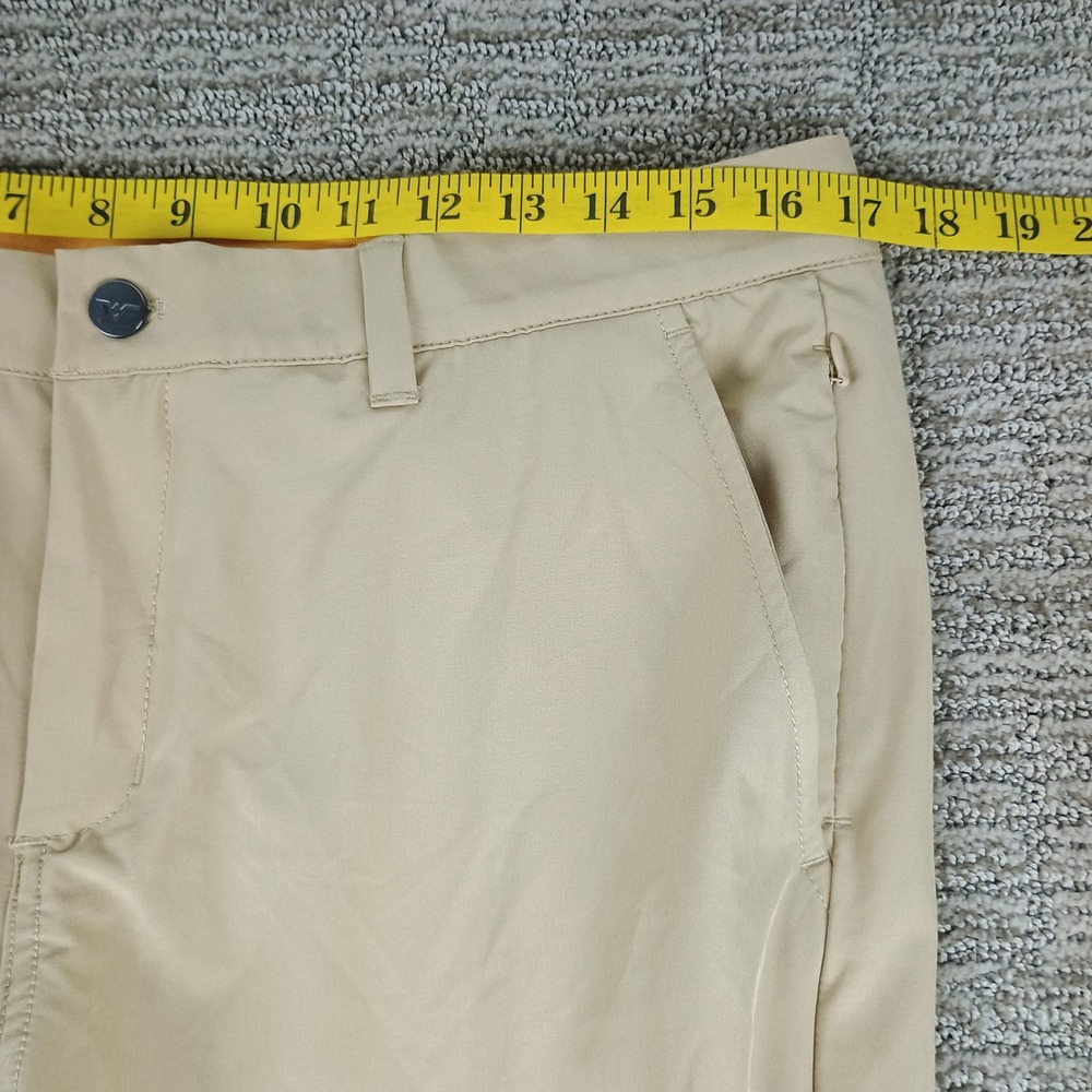 Avalon Golf Performance Jogger II Men 34L Tan Khaki Athletic Golf Pants - Picture 9 of 12